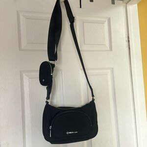 lululemon crossbody bag. prada like